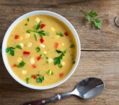 SWEET CORN SOUP